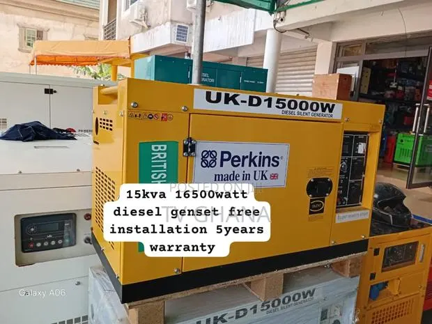 Perkins 15kva Soundproof Diesel Generator | Remote Start | · Photo 1
