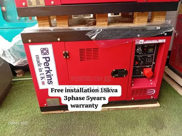 Perkins 18KVA Diesel Generator – 3 Phase Heavy Duty Commercial 18kva · Photo 1