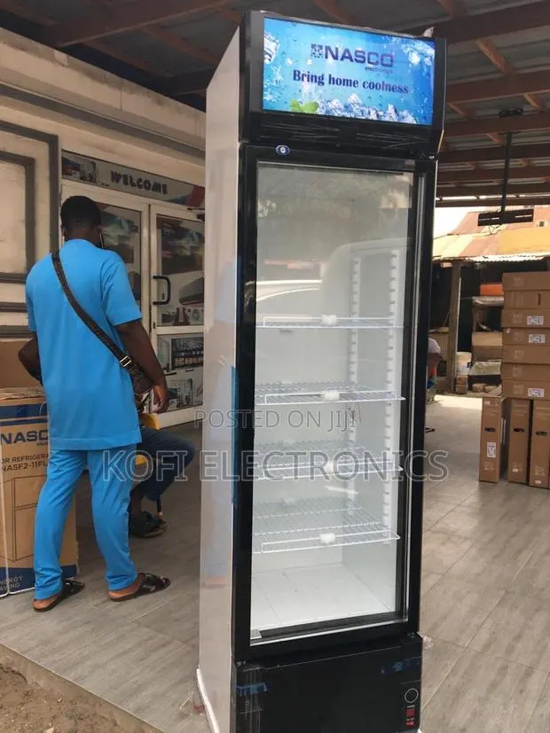 Nasco 288l Beverage Display Fridge Stylish Energy Efficient · Photo 1