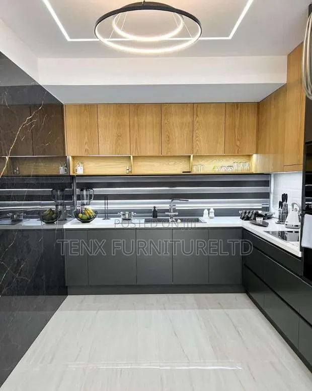 Kitchen Cabinet L Shape (Marble Inn) · Photo 1