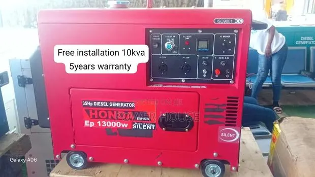 Honda 10kVA Silent Diesel Generator – Heavy Duty Power 10kva · Photo 1