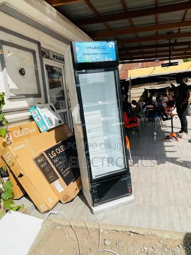 Nasco 288l Display Refrigerator Commercial Ready · Photo 1
