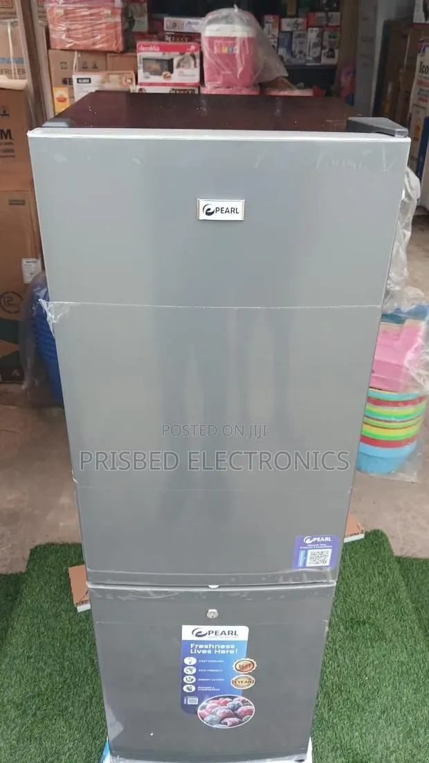 Pearl Durable Double Door Fridge 157 Litres Bottom Freezer · Photo 1
