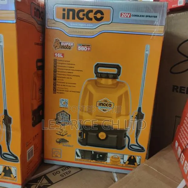 Promo!! Promo!! On Our Firm 20v Cordless 16l Knapsack From Ingco · Photo 1