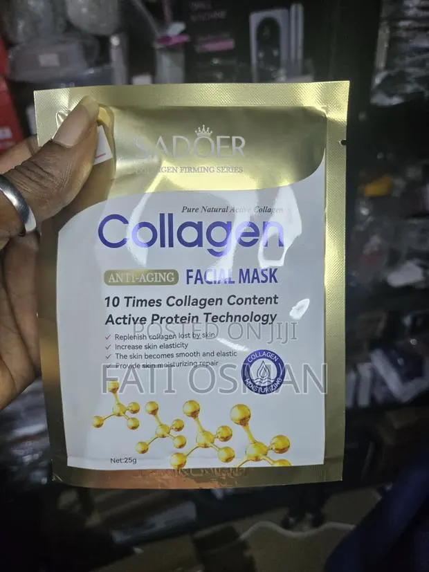 Collagen Anti-Aging, Anti- Wrinkles, Glass Skin Facial Mask · Photo 1