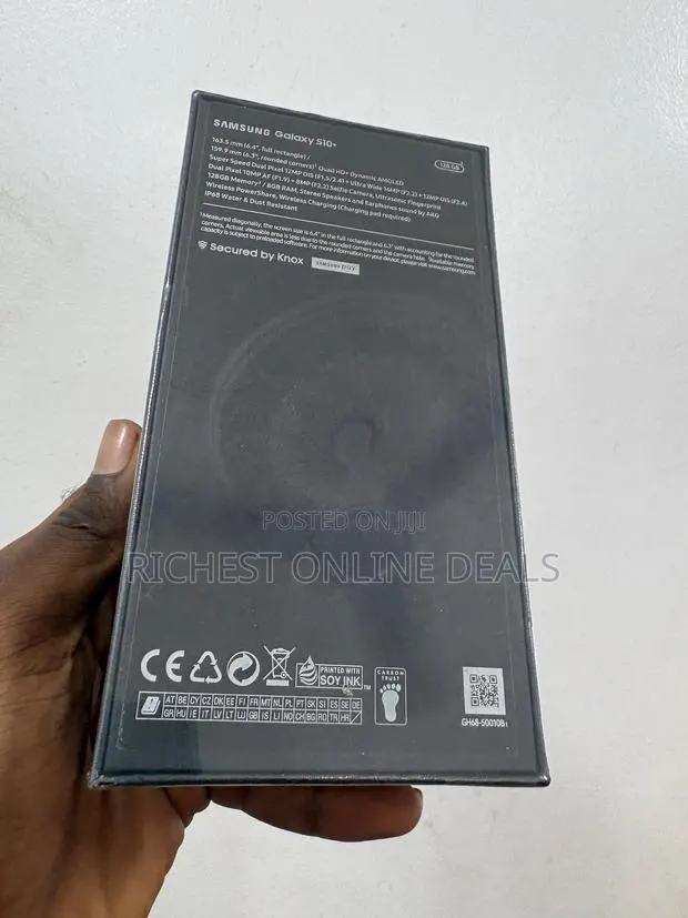 New Samsung Galaxy S10 Plus 128 GB Black · Photo 1