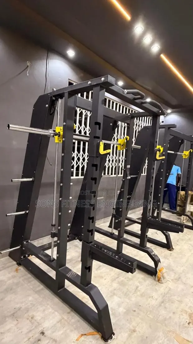 Squat Rack and Smith Machine · Photo 1