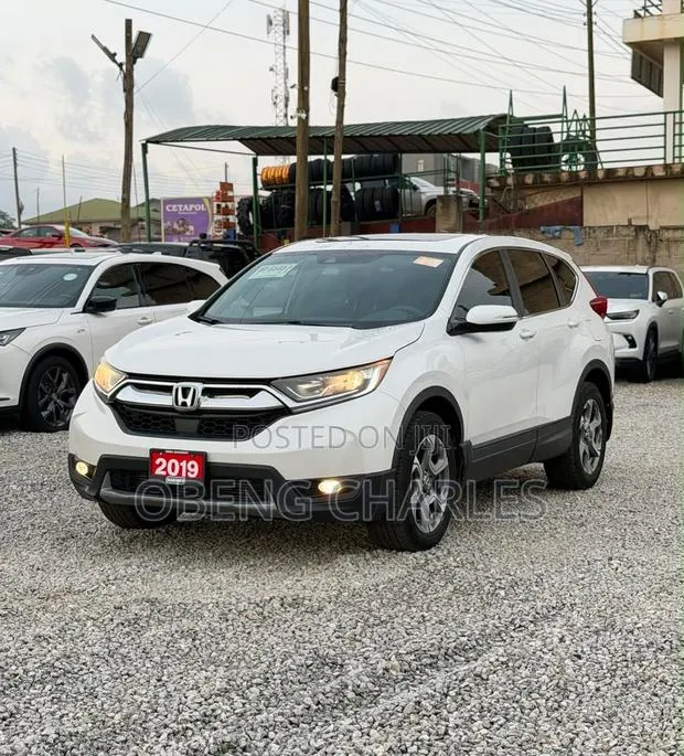 Honda CR-V EX-L AWD 2019 White · Photo 1