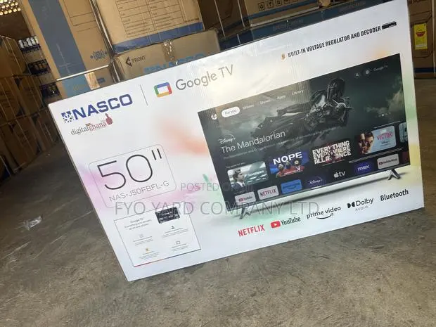 Premium Slim Design Nasco 50” Digital Smart Android Led Tv · Photo 1