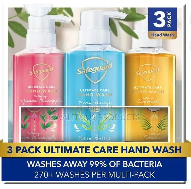 Safeguard Ultimate Care Hand Wash - 3 Pack · Photo 1