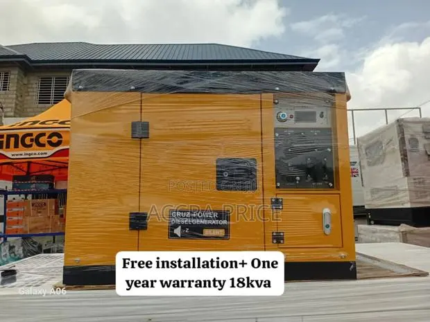 Free Installation of Generator 18kva Diesel Cruz Power Gen · Photo 1
