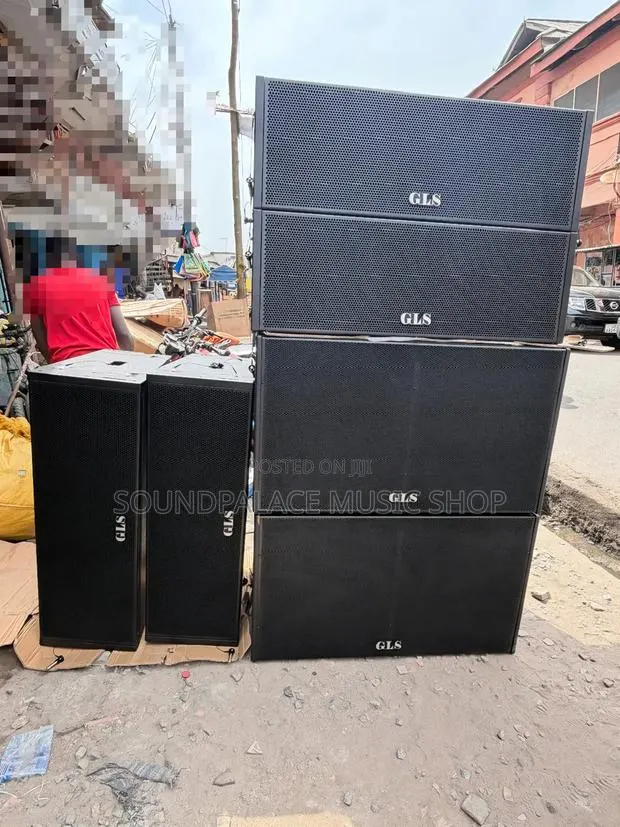 GLS Professional Pro-Audio Line Array and Subwoofer Sound System Setup · Photo 1