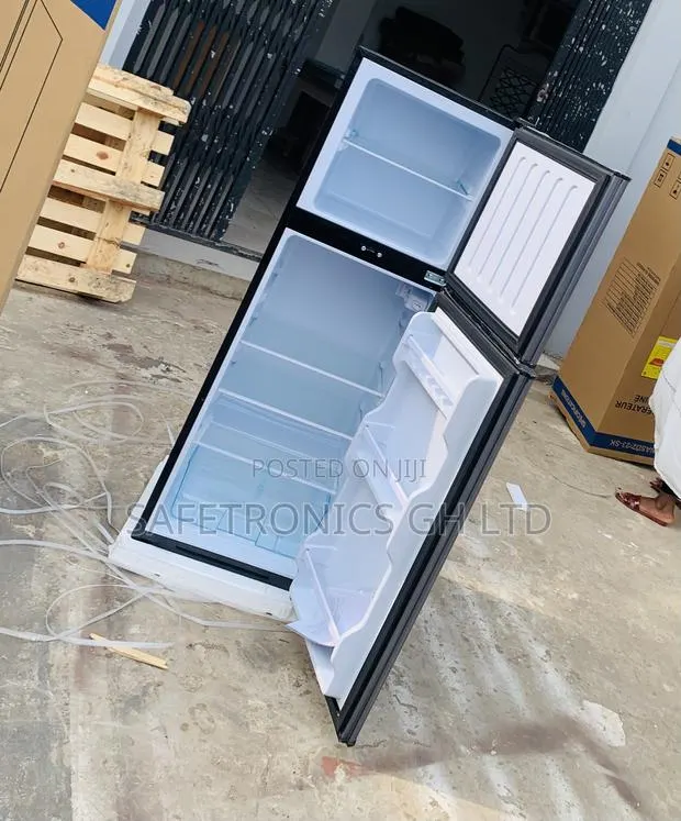 Shop Unveiling Grey :: Nasco 112L 2 Doors Nasd2-13fl Fridge · Photo 1