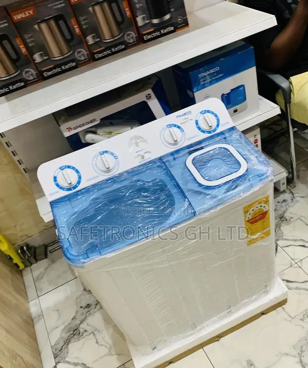 Newest Version Nasco 7kg Nas-07fl-Ff Washing Machine White · Photo 1