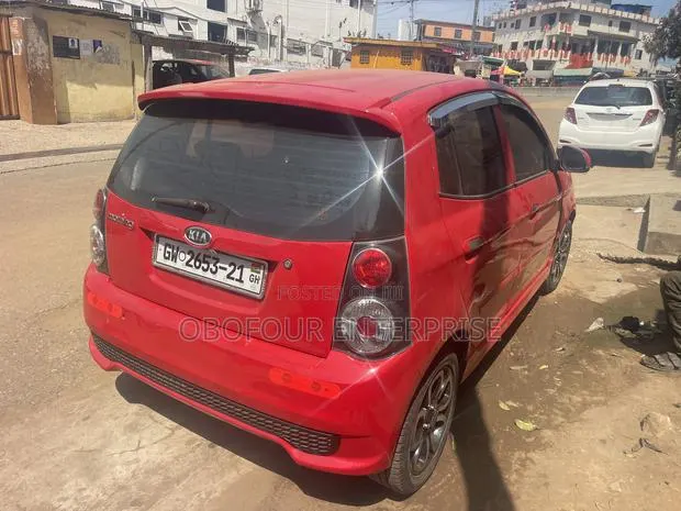 Kia Morning 2012 Red