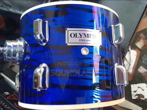 Olympic 5-Piece Drumset (Blue) · Photo 1
