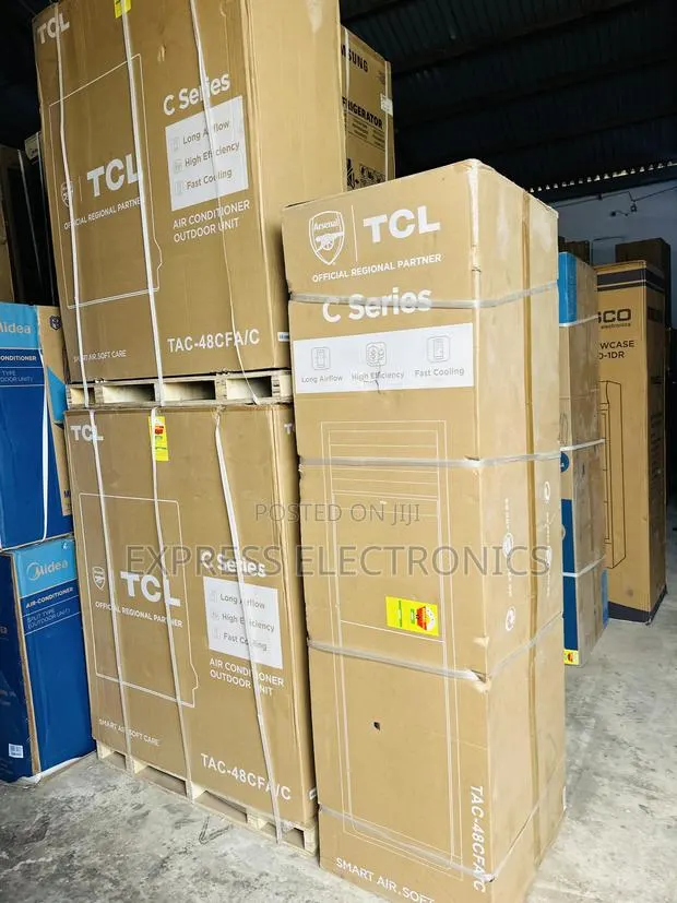 Best Buy for Less TCL 5hp Split R410 Gas Floor Standing · Photo 1