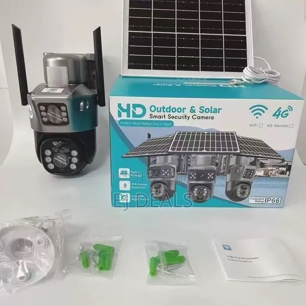 V380 Pro Outdoor Solar Smart Security Camera Supports Sim 4G · Photo 1