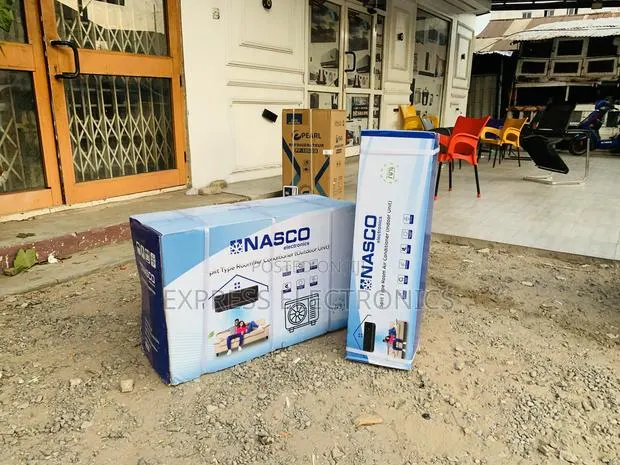 Available Now Nasco 1.5hp R410 Split Air Con | Black [NAS-J12-V1B] · Photo 1
