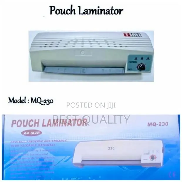 Pouch MQ-230 A4 Laminator · Photo 1