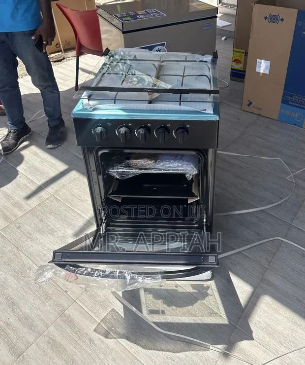 Lovely Design Midea 4 Gas Burner With Glass Door(Oven Grill). · Photo 1