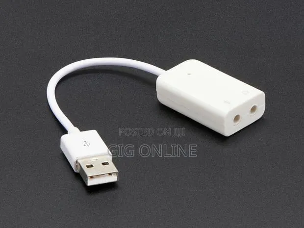 External USB Sound Card 7.1 Surround Audio · Photo 1
