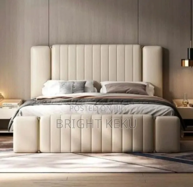 Queen Size Quality Bed Frame With Mattress · Photo 1