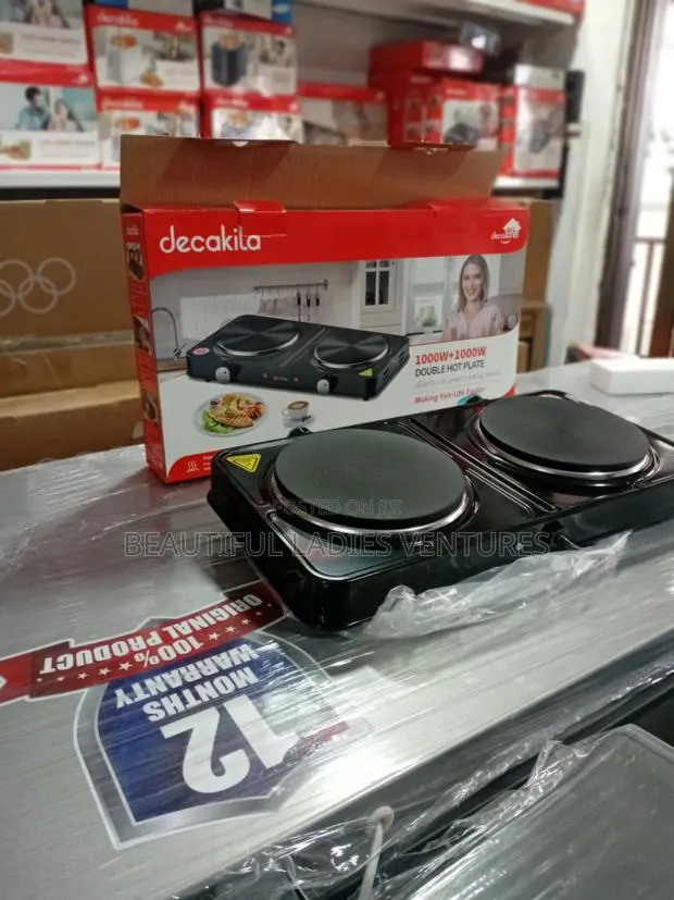 Decakila Kitchen Double Hot Plate · Photo 1