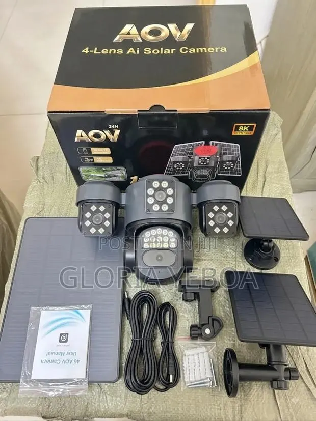 AOV 4-Lens AI Solar Camera · Photo 1