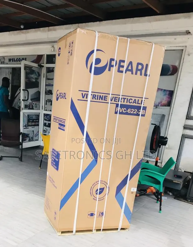 Grab Quality Pearl Glass Display Doubledoor PVC-622 Fridge · Photo 1
