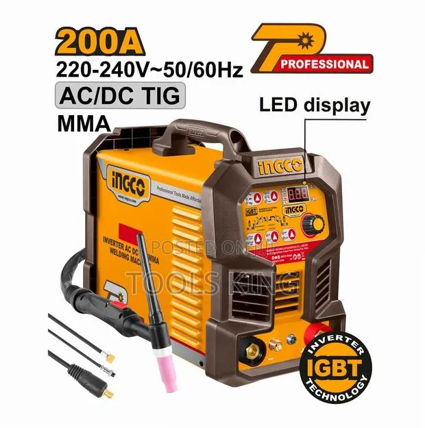 Inverter Ac Dc Tig/Mma Welding - Ing-Acdctig20068 · Photo 1