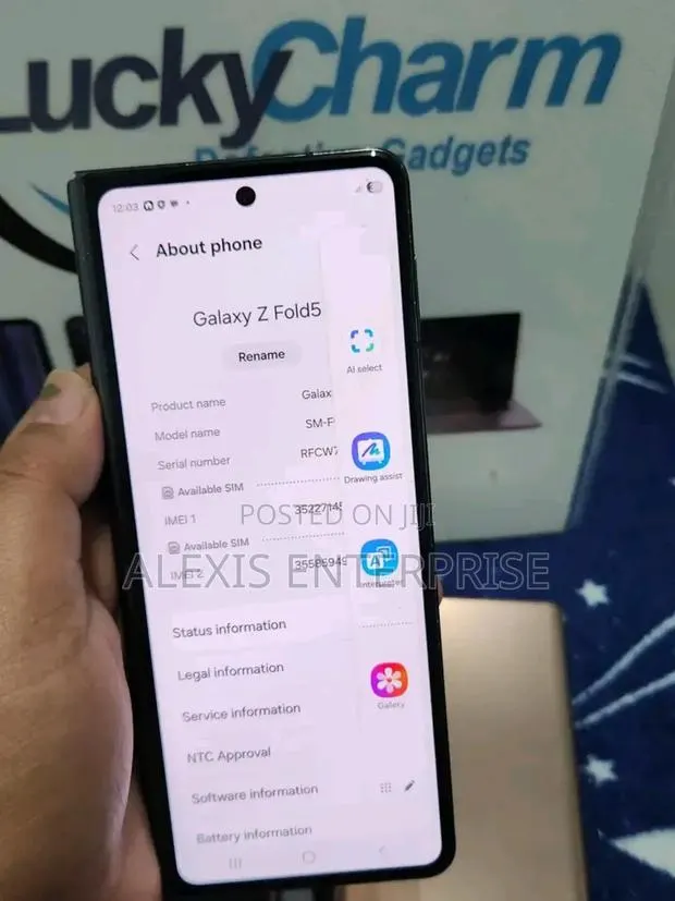 Samsung Galaxy Z Fold 5 512 GB Black · Photo 1