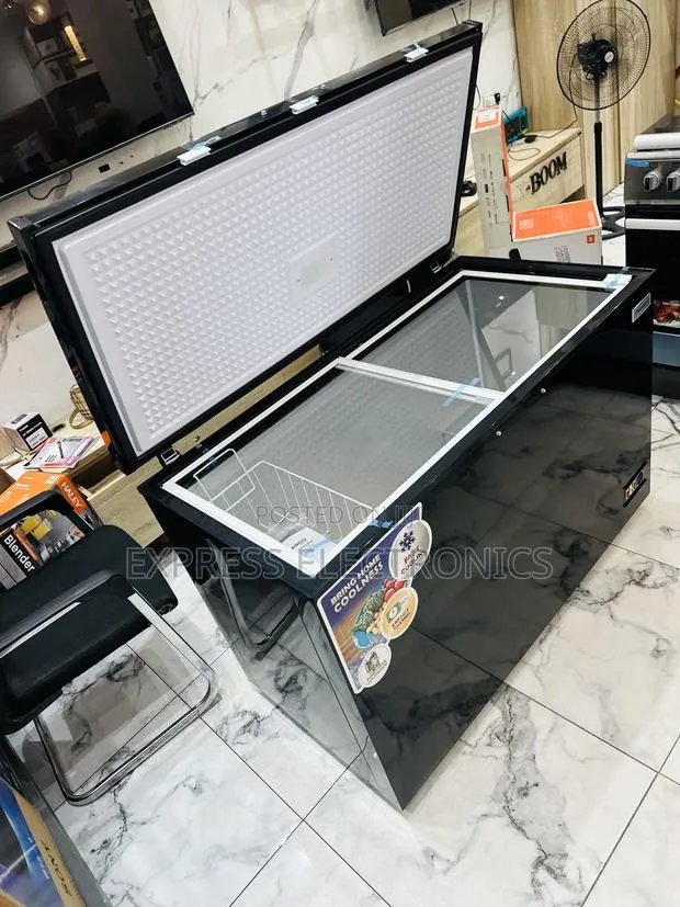 Call and Order for Nasco Chest Single Door Freezer Dark Grey Nas-475fl · Photo 1
