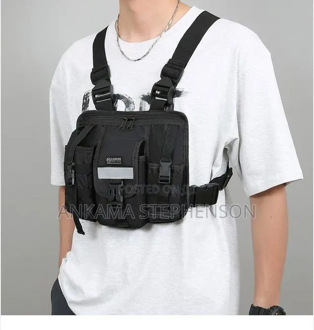 Tactical Vest Cycling Chest Bag Multifunctional Vest · Photo 1