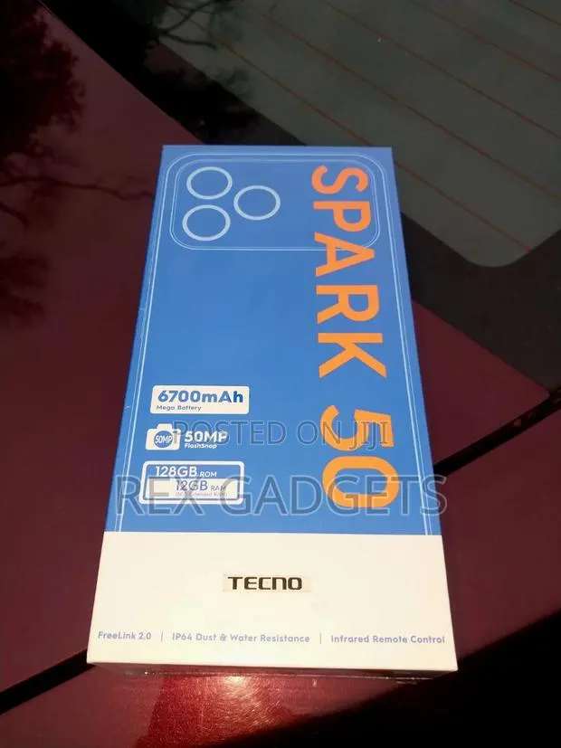 New Tecno Spark 50 128 GB Orange · Photo 1