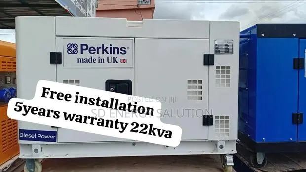 The Ultimate 22kva Backup Power–Perkins Silent Diesel Generator 22kva · Photo 1