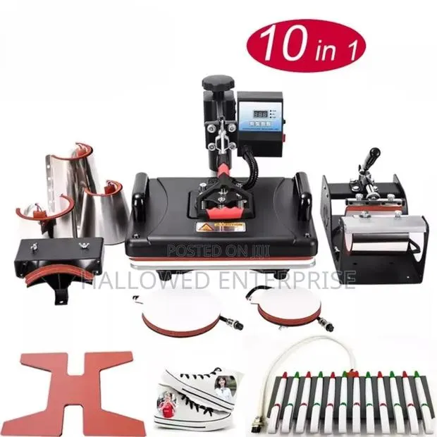 10 in 1 Heat Press Combo All Round · Photo 1