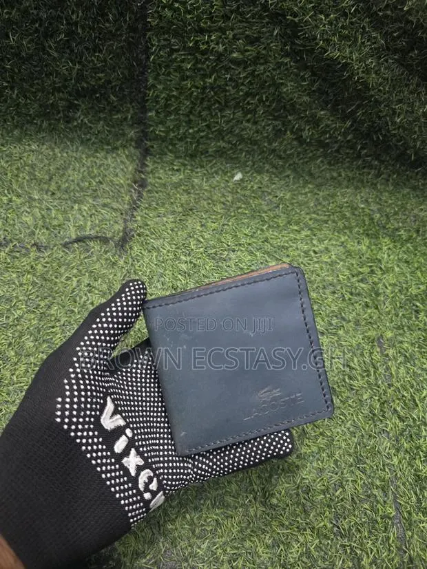Salvatore Ferragamo Blue Leather Wallet (Uk Used) · Photo 1