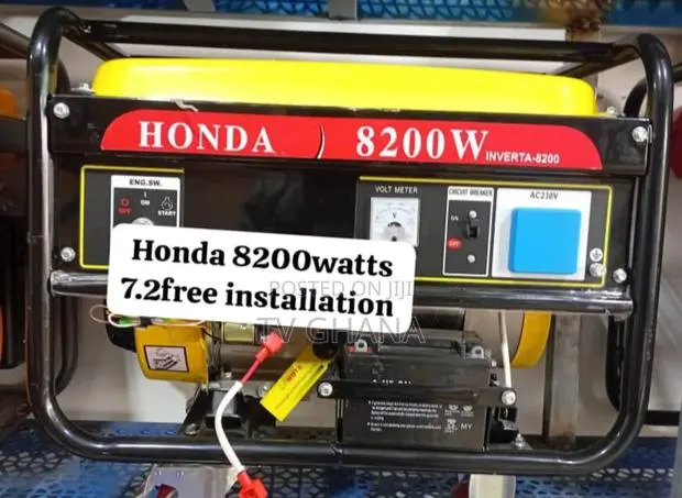 Avr Built in for Safety Honda 8200watts Petrol Generator · Photo 1