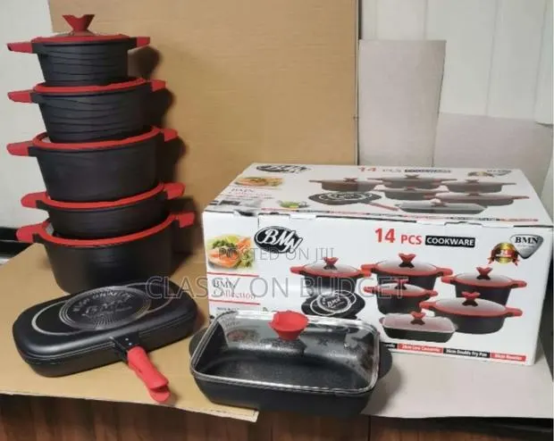Premium Quality 14pcs Cookware Set · Photo 1