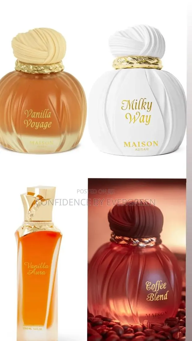 Maison Asrar (Vanilla Voyage, Vanilla Aura, Milky Way, Coffe Blend) · Photo 1