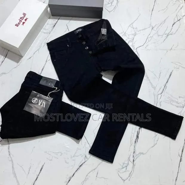 Zara Black Jeans Trousers For Sale In Labadi · Photo 1
