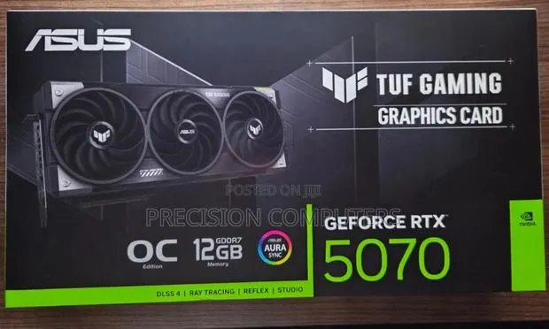 ASUS Tuf RTX 5070 12gb Gddr7 · Photo 1