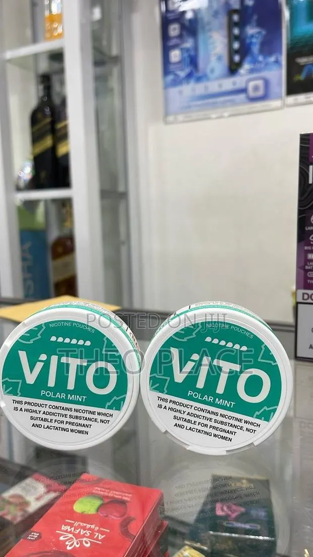 VITO Nicotine Pouches – Polar Mint | Tobacco-Free | Accra · Photo 1