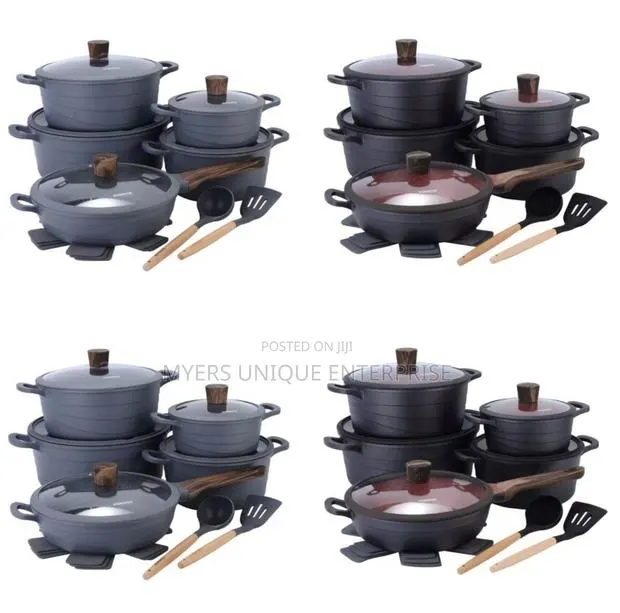 Original DONNOR 15pcs Aluminium Cookware Set · Photo 1