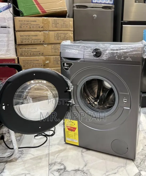 Get Nasco 8kg Fully Automatic Electric Washing Machine(Gray) · Photo 1