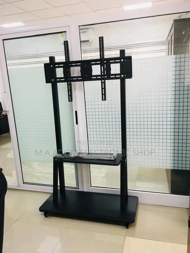 TV Trolley Stand for 60"-100" Screens - Mobile Secure · Photo 1