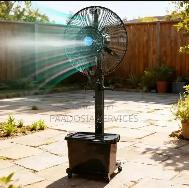 30"Industrial Mist Fan, Wind Cooling,water Cooling Atomization. · Photo 1