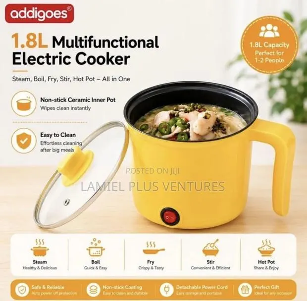 1.8L Mini Electric Rice Cooker/Cooking Pot · Photo 1