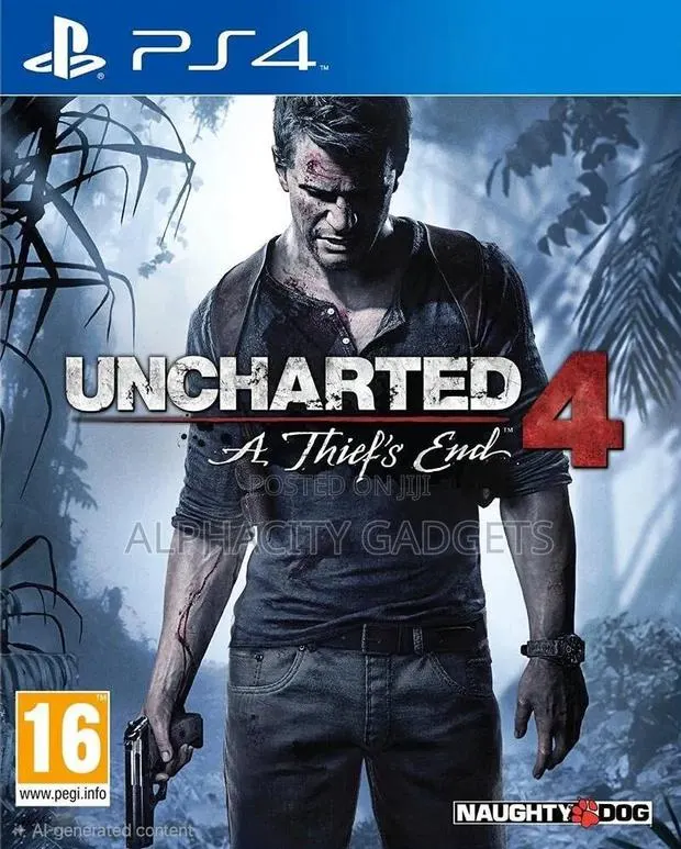 Uncharted 4: A Thief's End (2016) - PS4 JB - 48GB - A00129 · Photo 1